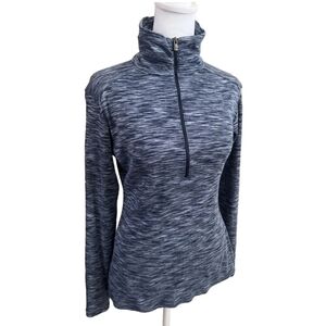 Columbia Woman's Space Dyed Funnel Neck Half Zip Pullover